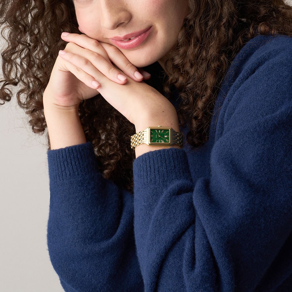 Relógio Fossil Feminino Raquel Dourado - ES5452/1VN Dourado 2