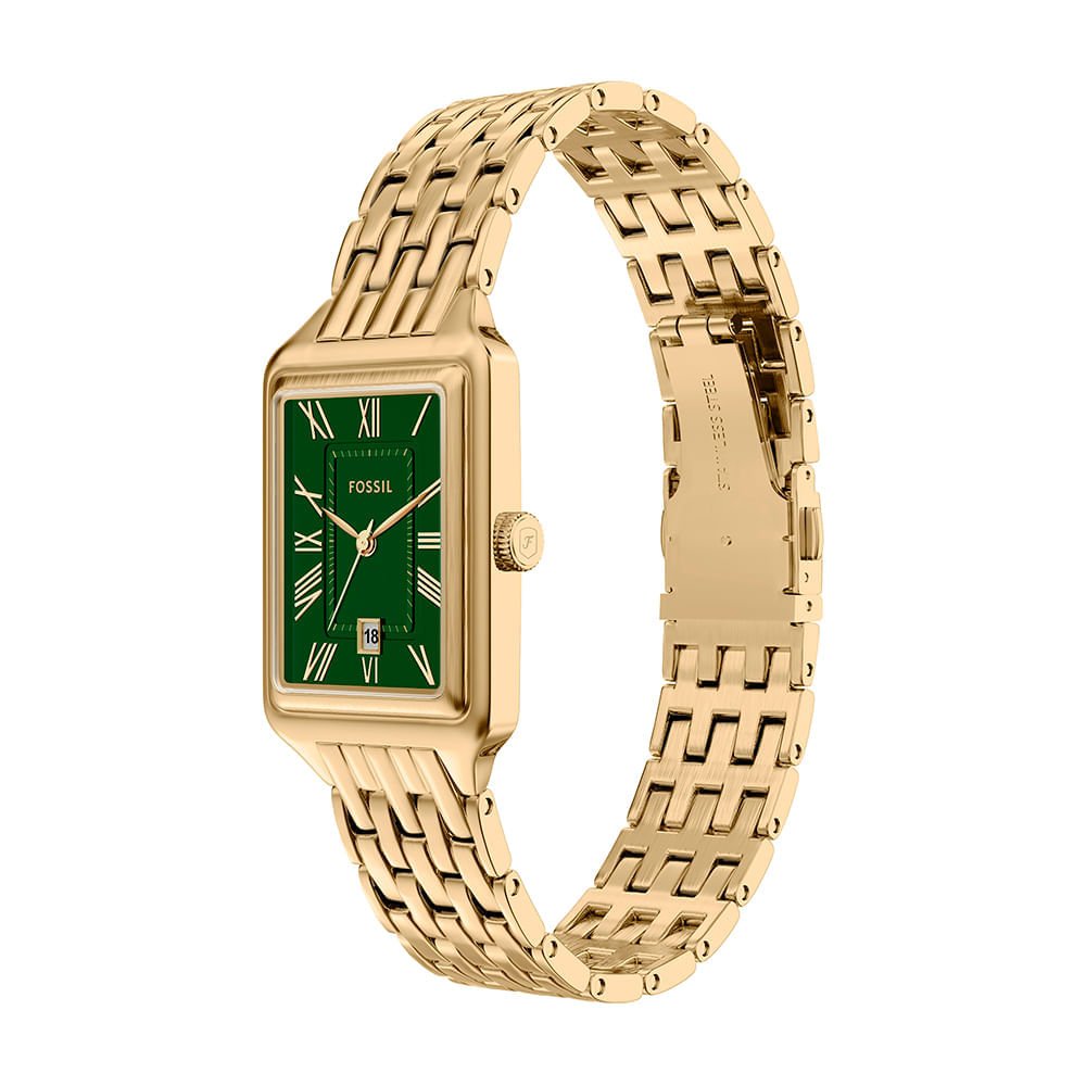 Relógio Fossil Feminino Raquel Dourado - ES5452/1VN Dourado 4