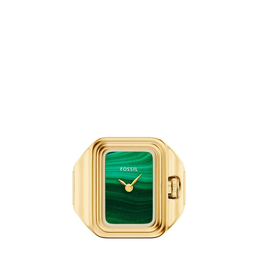 Relógio Anel Fossil Feminino Raquel Dourado - ES5448/1VN Dourado 2