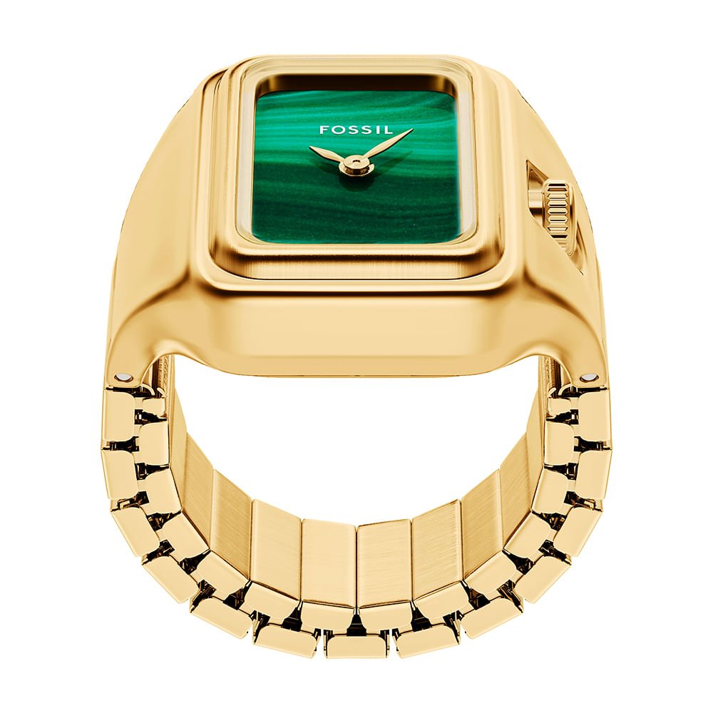 Relógio Anel Fossil Feminino Raquel Dourado - ES5448/1VN Dourado 5