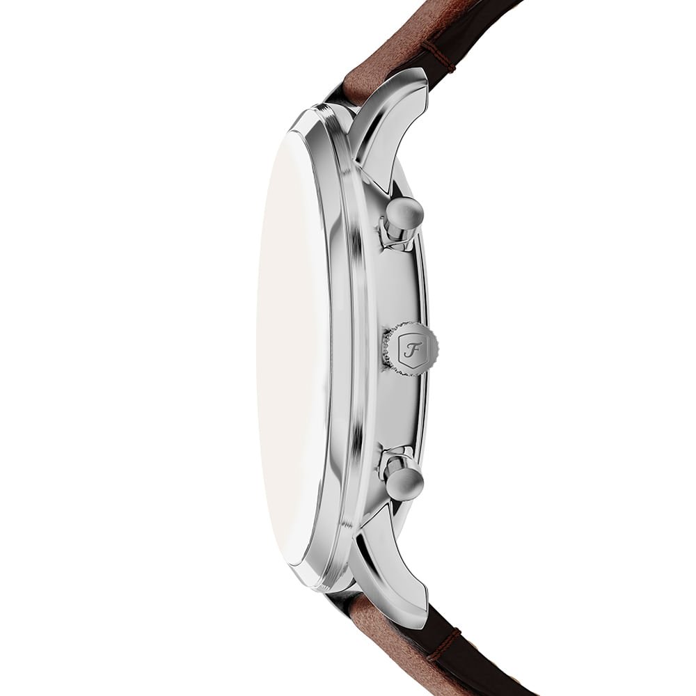 Relógio Fossil Masculino Neutra Prata - FS6143/0MN Prata 2