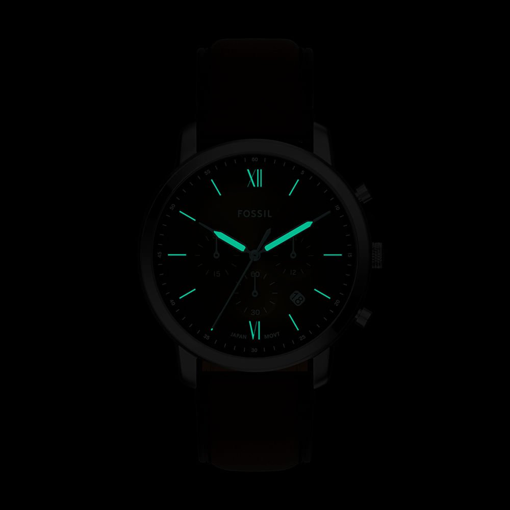 Relógio Fossil Masculino Neutra Prata - FS6143/0MN Prata 6