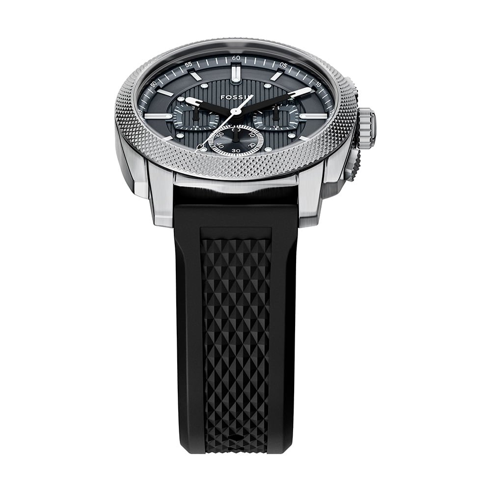 Kit Fossil Masculino Machine Prata - FS6145SET/2PN Prata 2