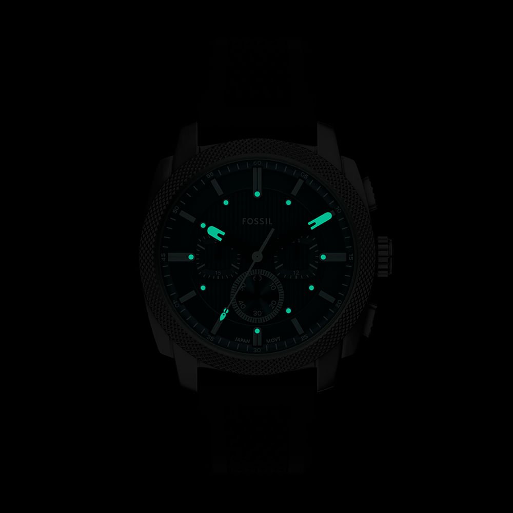 Kit Fossil Masculino Machine Prata - FS6145SET/2PN Prata 7