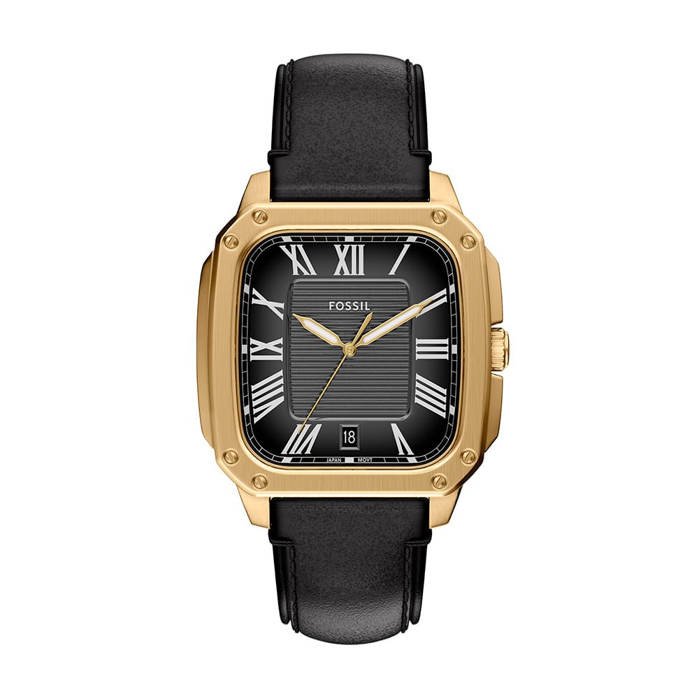 Relógio Fossil Masculino Crosby Dourado - FS6151/0PN