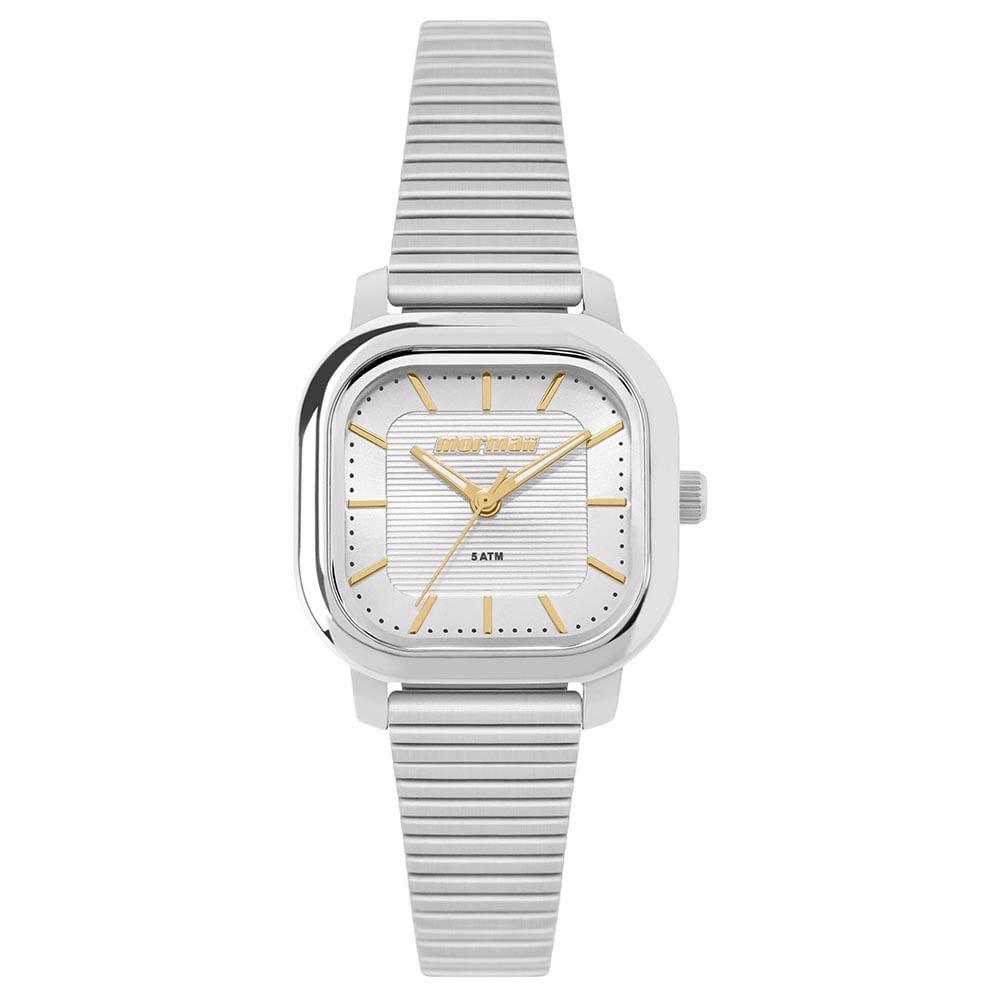 Relógio Mormaii Feminino Sunset Prata - MO2036KG/1K