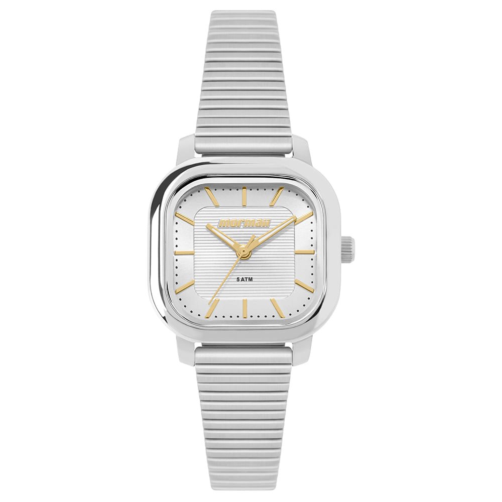 Relógio Mormaii Feminino Sunset Prata - MO2036KG/1K Prata 2