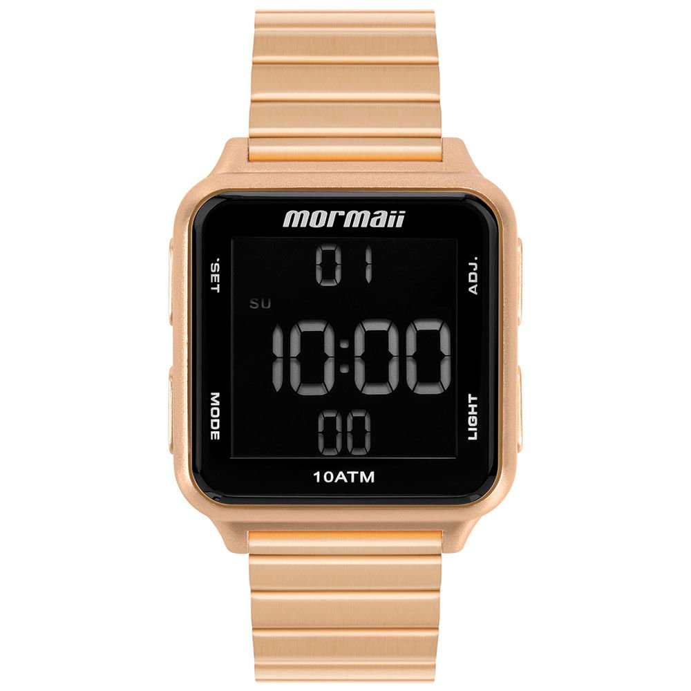 Relógio Mormaii Unissex Digi Rosé - MO6600AFJ/7J