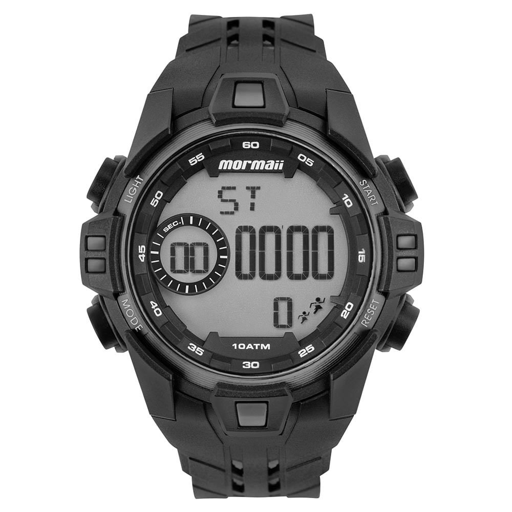 Relógio Mormaii Masculino Wave Grafite - MO04120/8F Preto 2