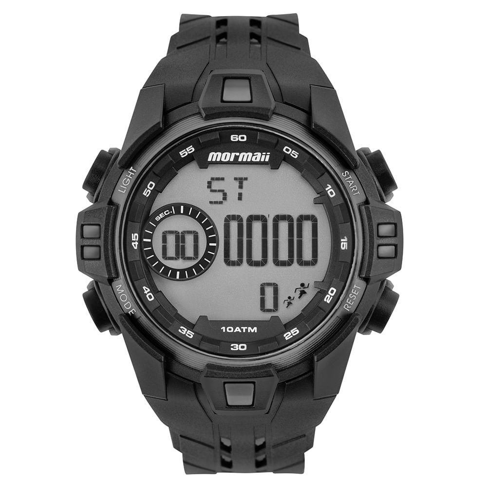 Relógio Mormaii Masculino Wave Grafite - MO04120/8F Preto 3