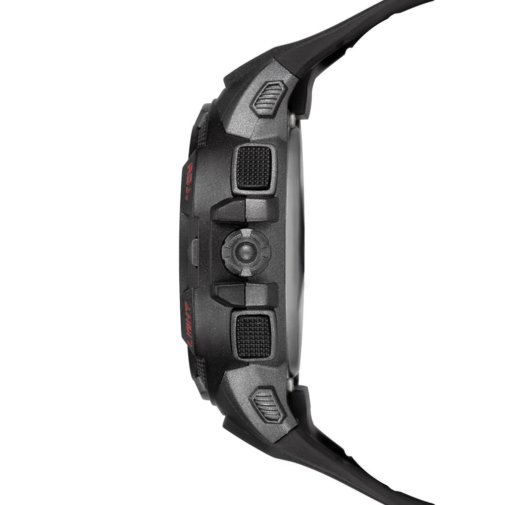 Relógio Mormaii Masculino Wave Preto - MO5007/8R Preto 2