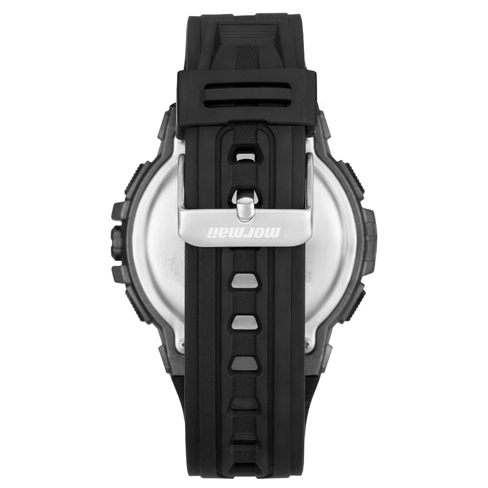 Relógio Mormaii Masculino Wave Preto - MO5007/8R Preto 3