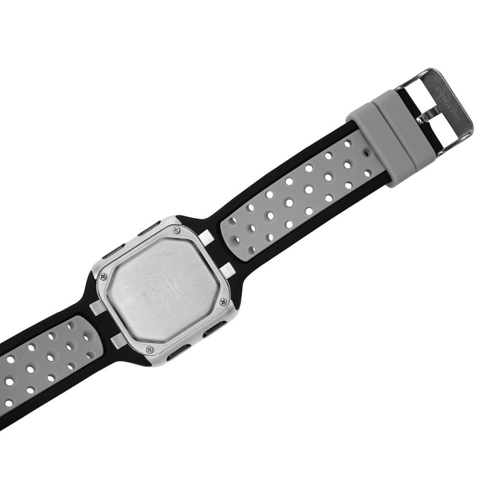 Relógio Mormaii Feminino Digi Preto - MO6601/8K Prata 5