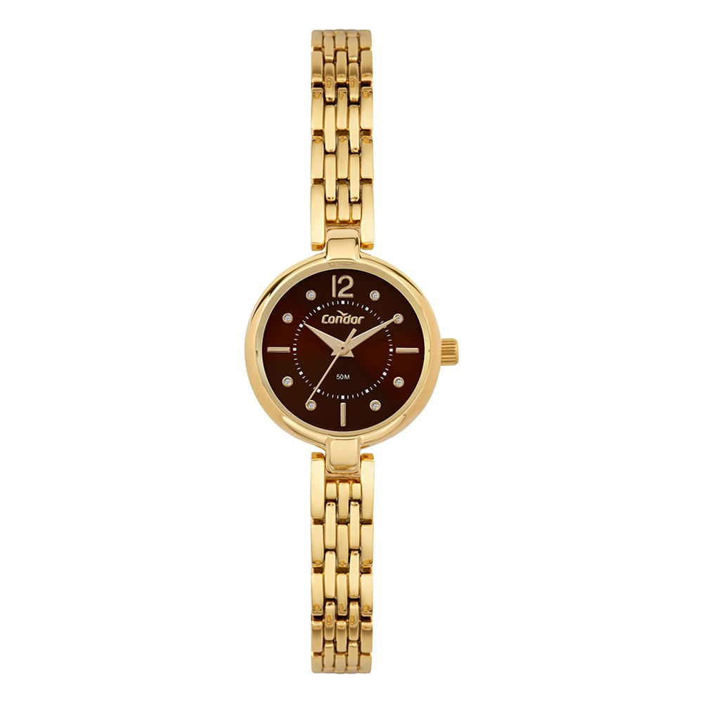 Relógio Condor Feminino Mini Joia Dourado - CO2035NSG/5M