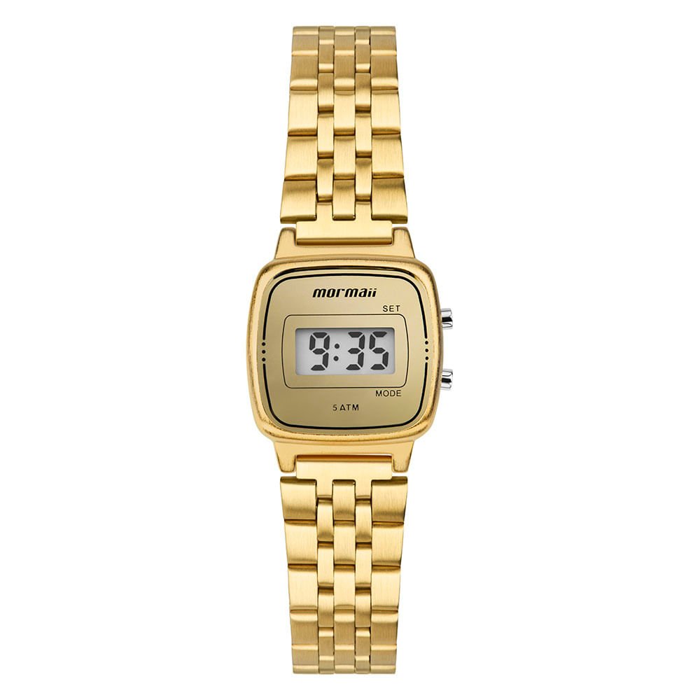 Relógio Mormaii Feminino Vintage Dourado - MOJ8687AA/4D
