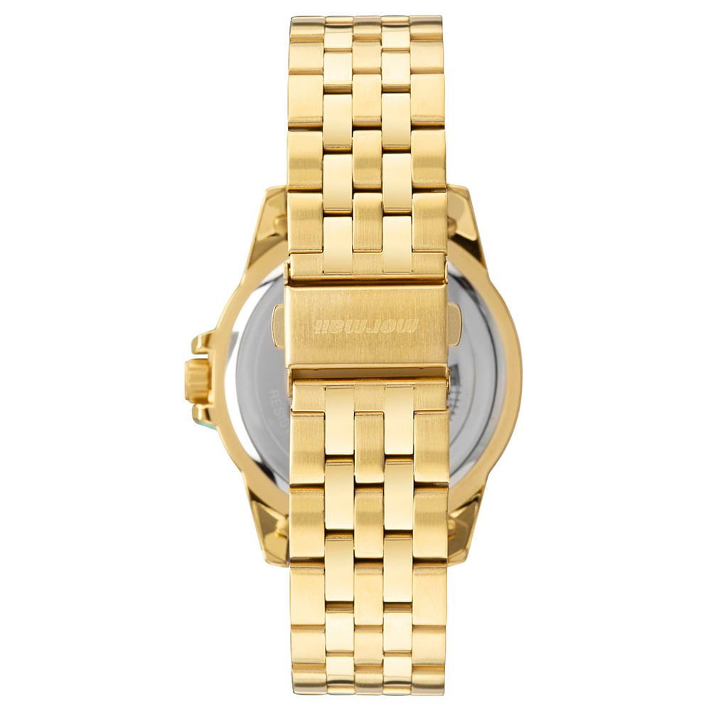 Relógio Mormaii Masculino Steel Basic Dourado - MO2317AE/1A Dourado 3