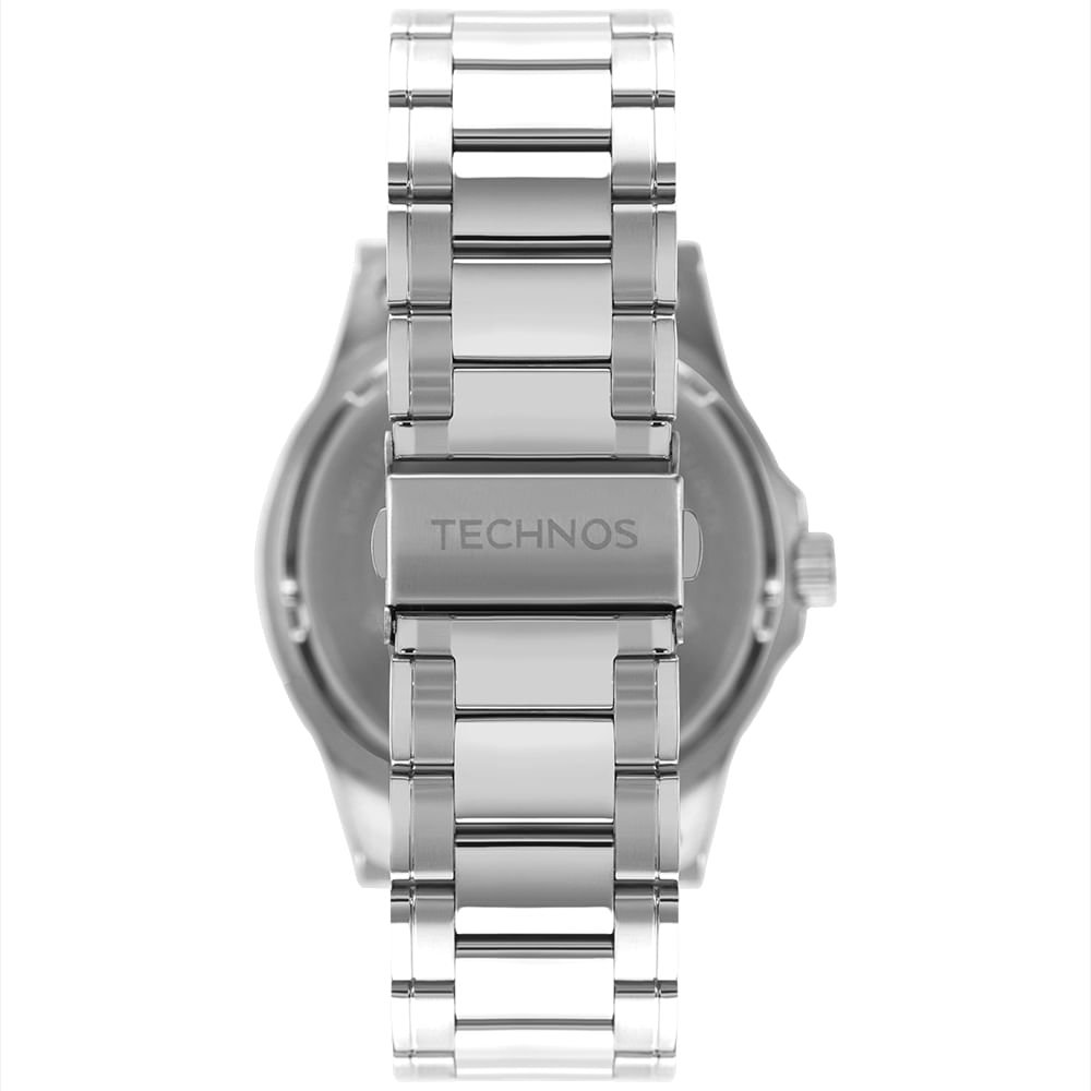 Relógio Technos Masculino Racer Basico Prata - 2115NAG/1P Prata 3