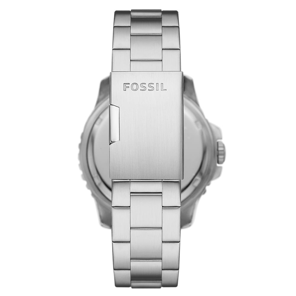 Relógio Fossil Masculino Blue Prata - FS5991/1A Prata 3