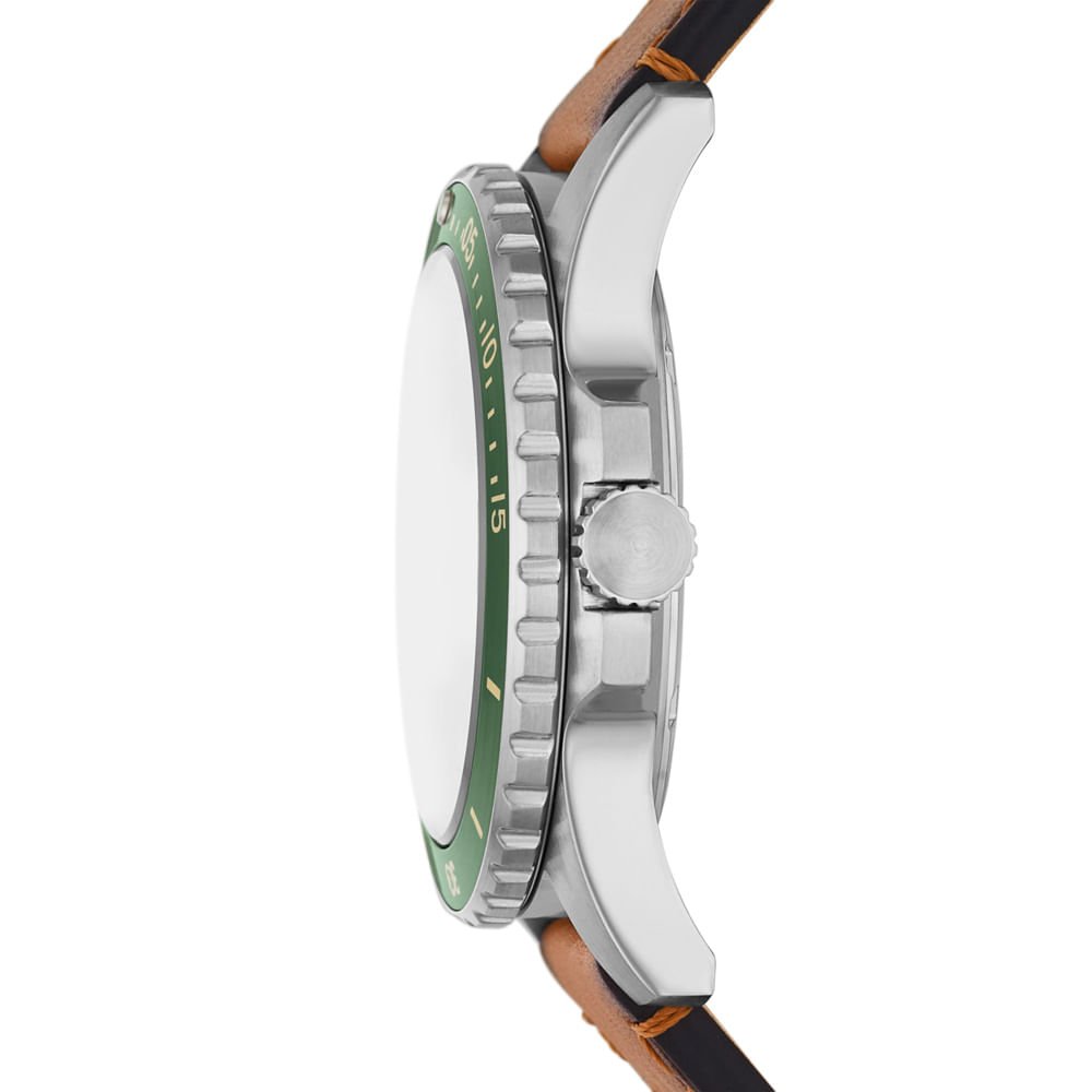 Relógio Fossil Masculino Fossil Blue Prata - FS5946/0VN Prata 2