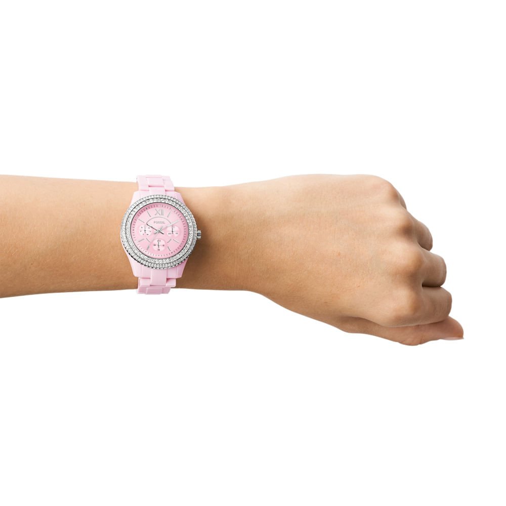 Relógio Fossil Feminino Rosa - ES5153/1TN Rosa 4