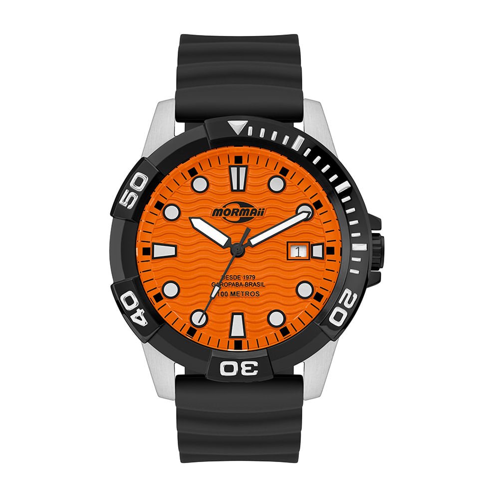 Relógio Mormaii Masculino Steel Basic Bicolor - MO2317AK/2L