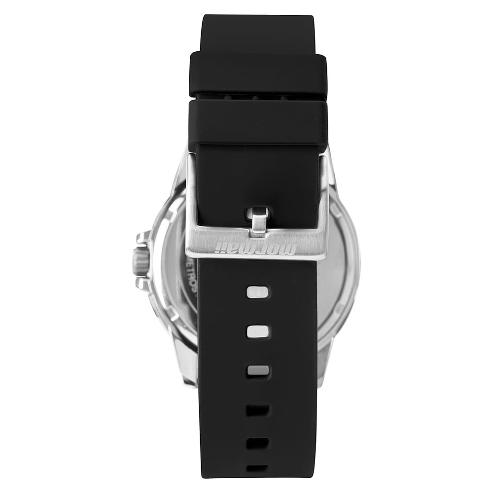 Relógio Mormaii Masculino Steel Basic Bicolor - MO2317AK/2L Prata 3