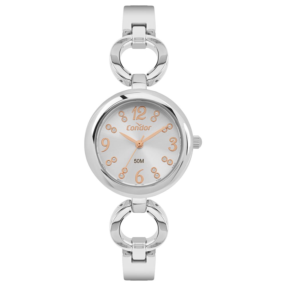 Relógio Condor Feminino Bracelete Prata - CO2035NUL/5K