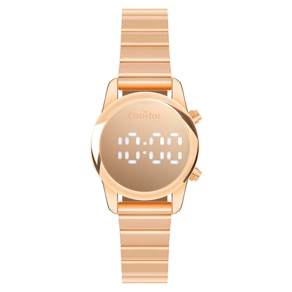 Relógio Condor Feminino Digital - COMD26AAJ/4J Rose Gold 2