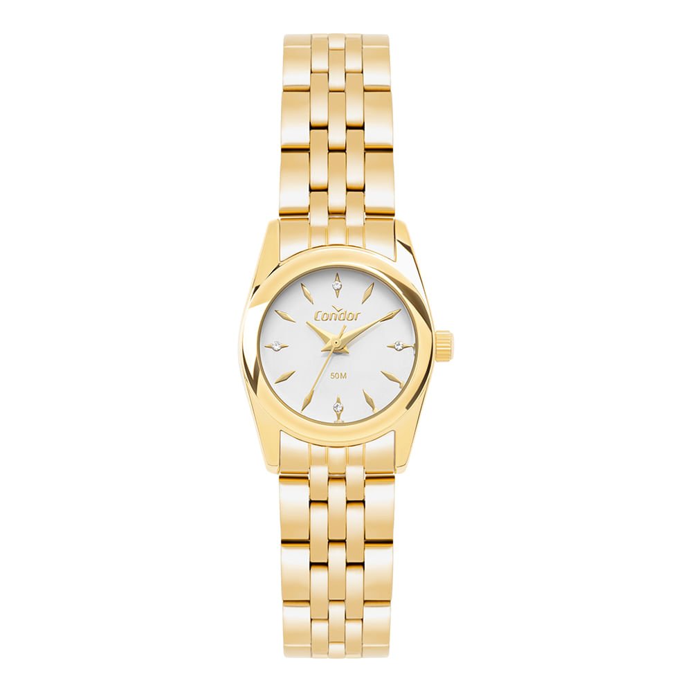 Relógio Condor Feminino Mini Dourado - CO2035NWS/4K