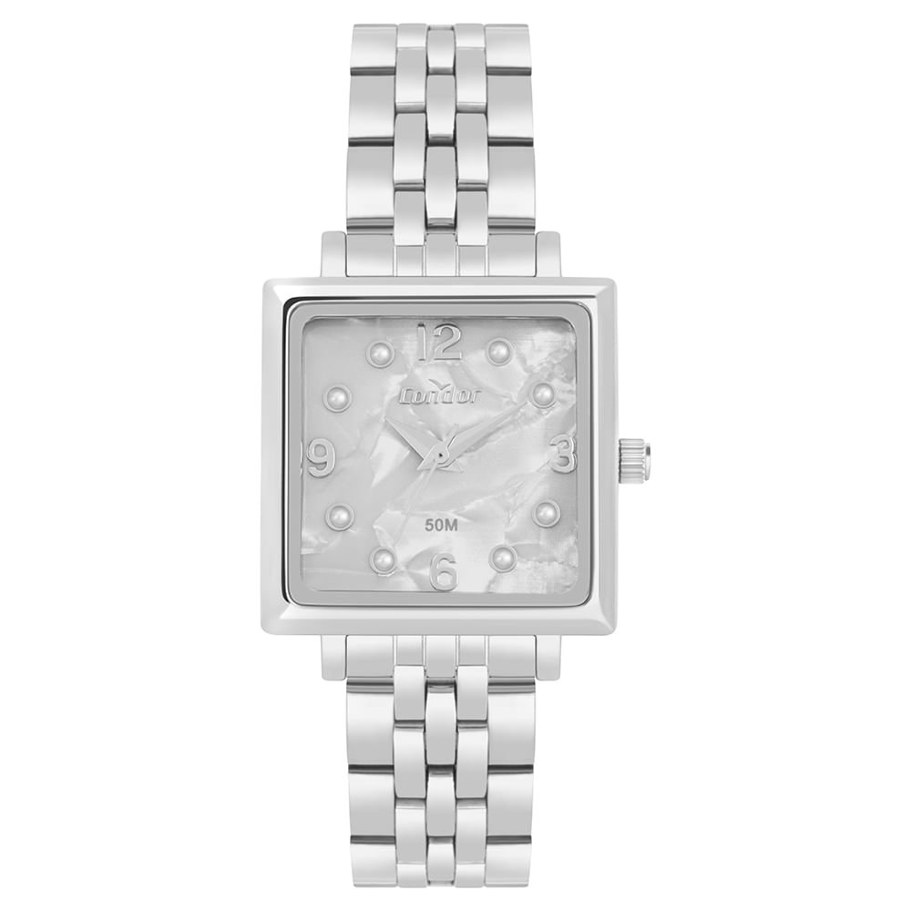 Relógio Condor Feminino Elegante Prata - CO2035NUO/4K