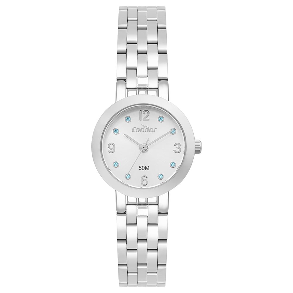 Kit Relógio Condor Feminino Mini Prata - CO2035NWY/K4K Prata 2