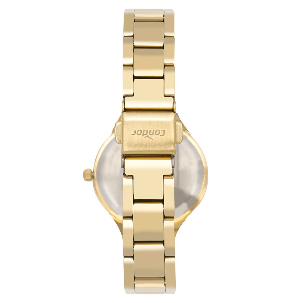 Relógio Condor Feminino Dia A Dia Dourado - CO2035NLL/4X Dourado 3