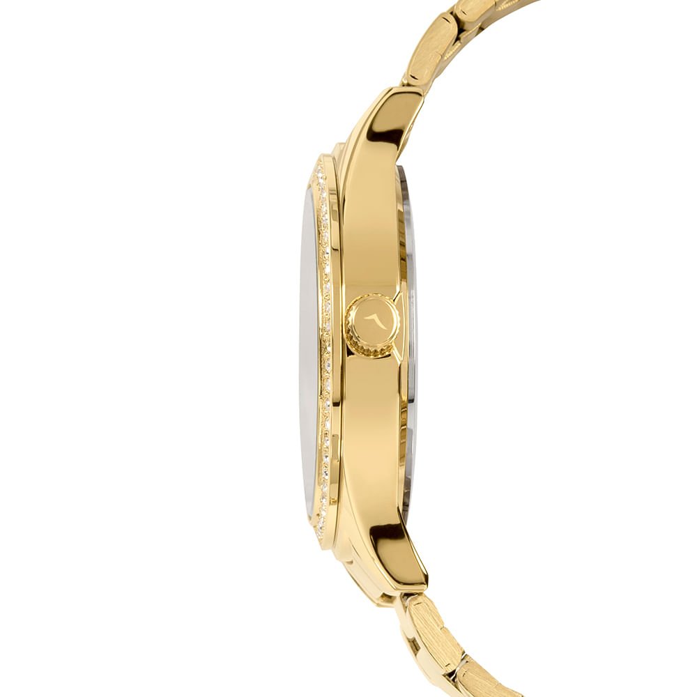 Relógio Condor Feminino Brilho Dourado - CO2035NWW/4X Dourado 2