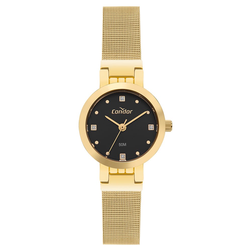 Relógio Condor Feminino Mini Dourado - CO2035NXS/4P