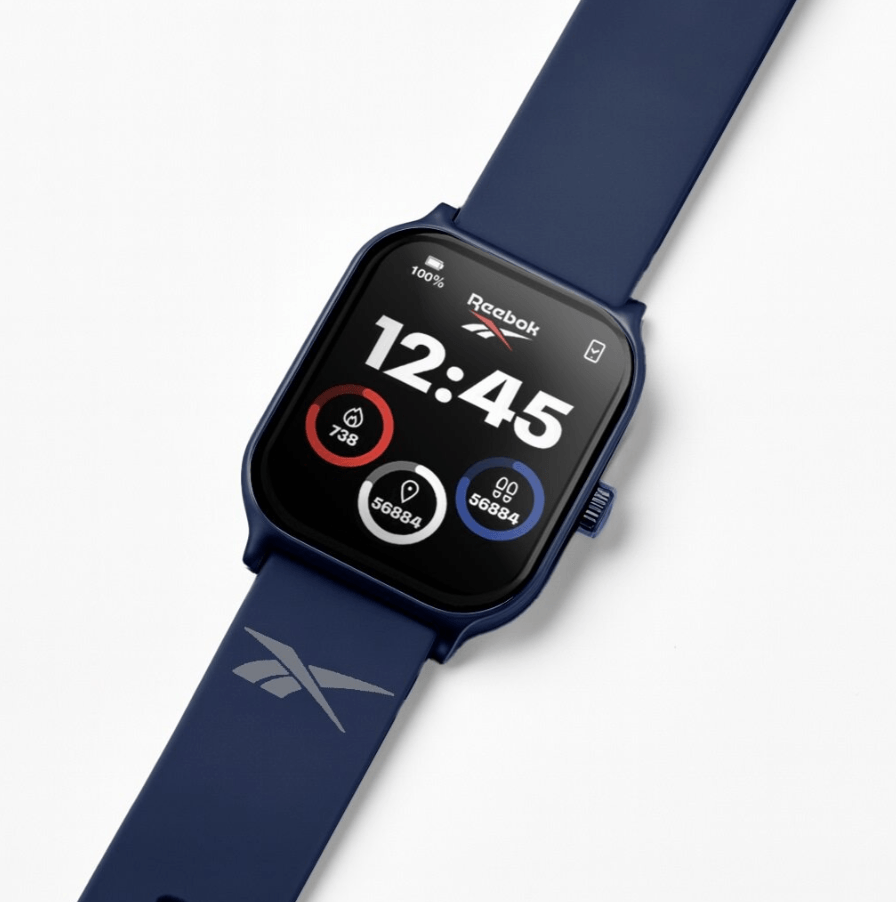 Relógio Smartwatch Reebok By Condor Azul - COSMARTRAD/8A Preto/Azul 5
