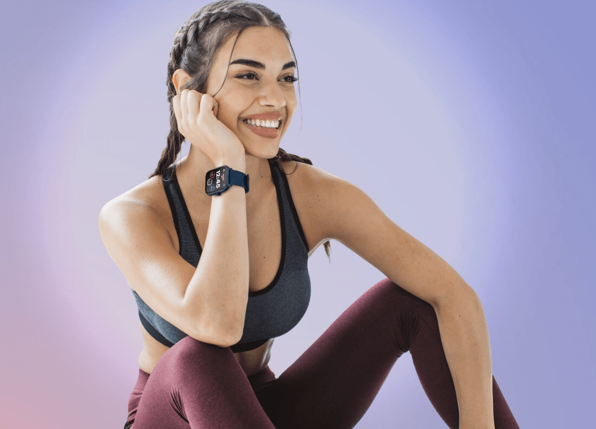 Relógio Smartwatch Reebok By Condor Azul - COSMARTRAD/8A Preto/Azul 6