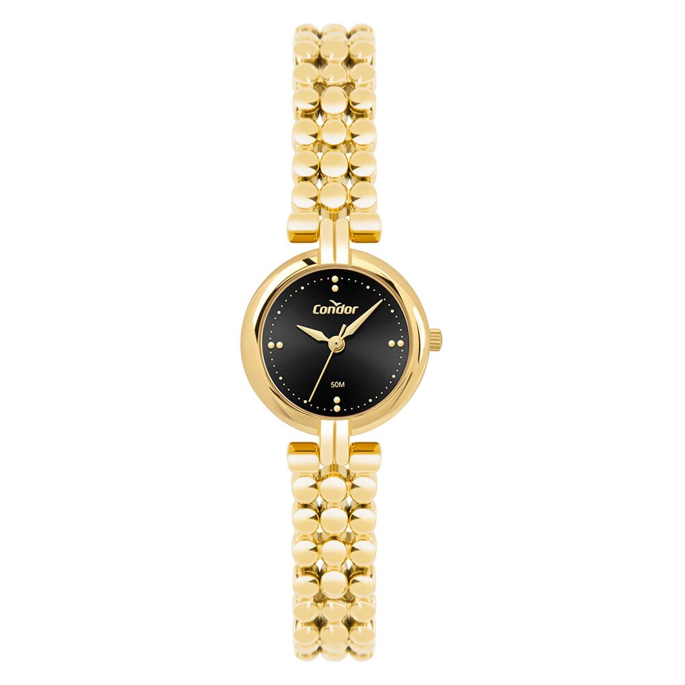 Relógio Condor Feminino Mini Joia Dourado - CO2035NUT/5P