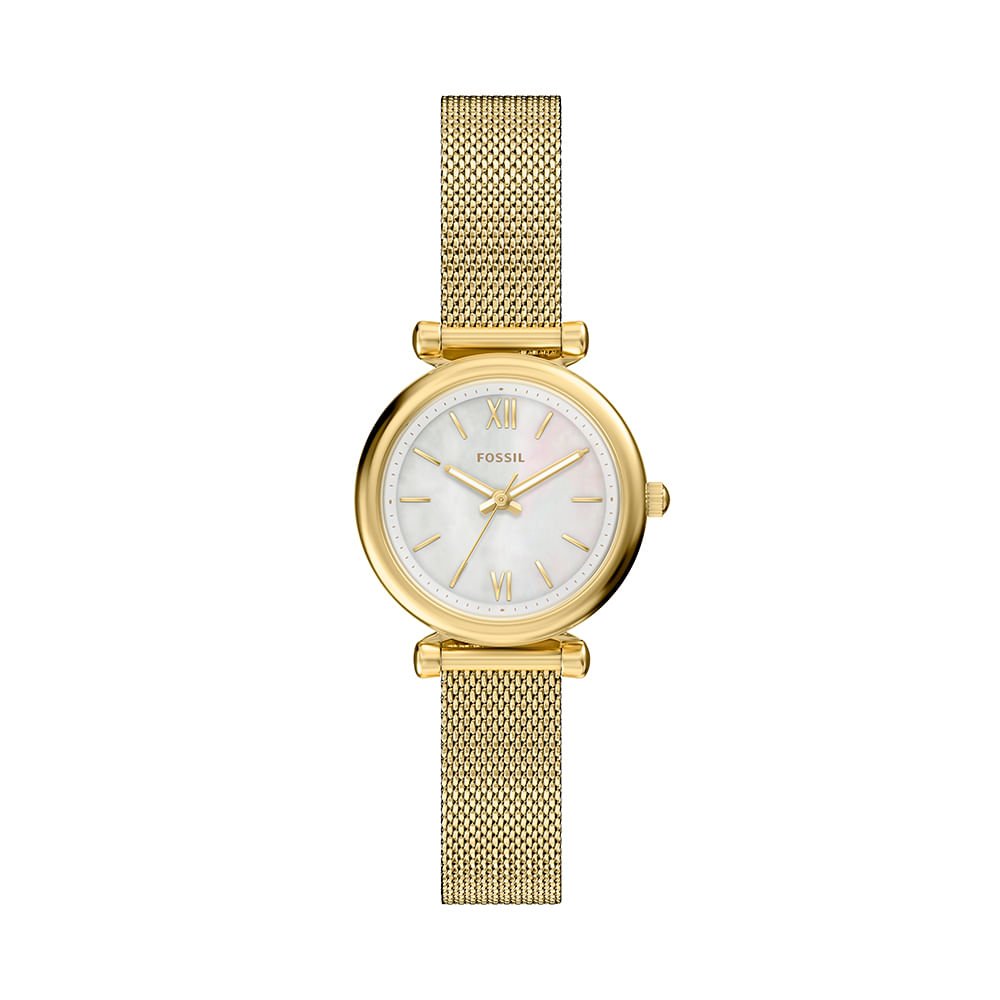 Relógio Fossil Feminino Carlie Dourado - ES5462/1BN Dourado 4