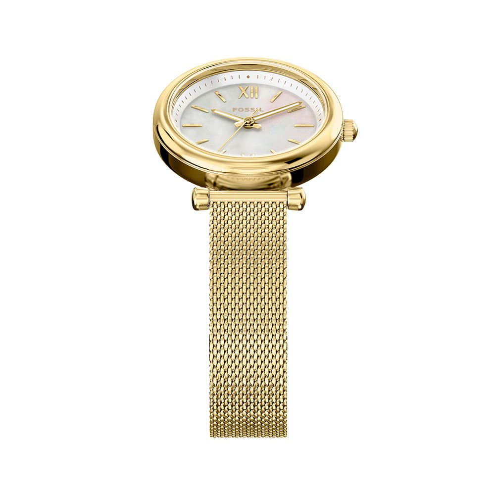 Relógio Fossil Feminino Carlie Dourado - ES5462/1BN Dourado 6