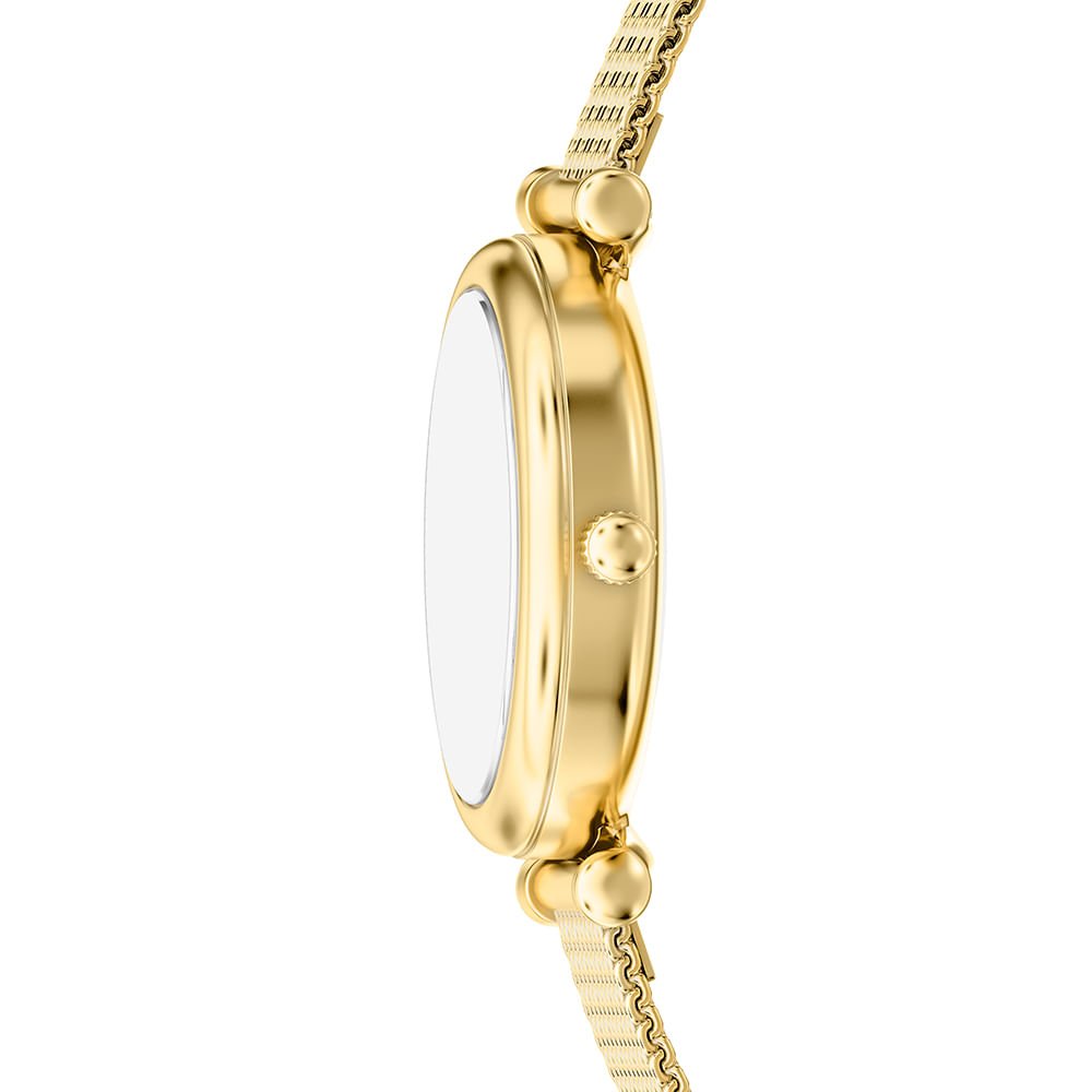Relógio Fossil Feminino Carlie Dourado - ES5462/1BN Dourado 8