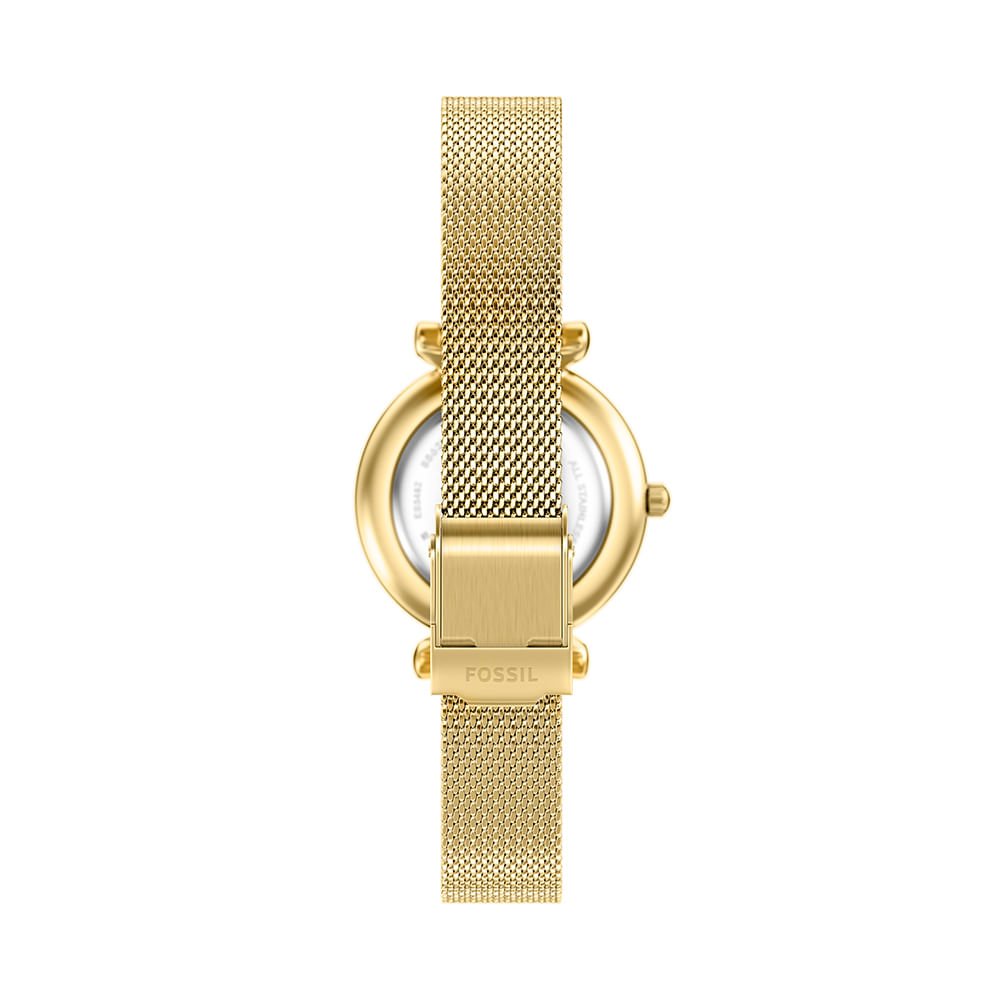 Relógio Fossil Feminino Carlie Dourado - ES5462/1BN