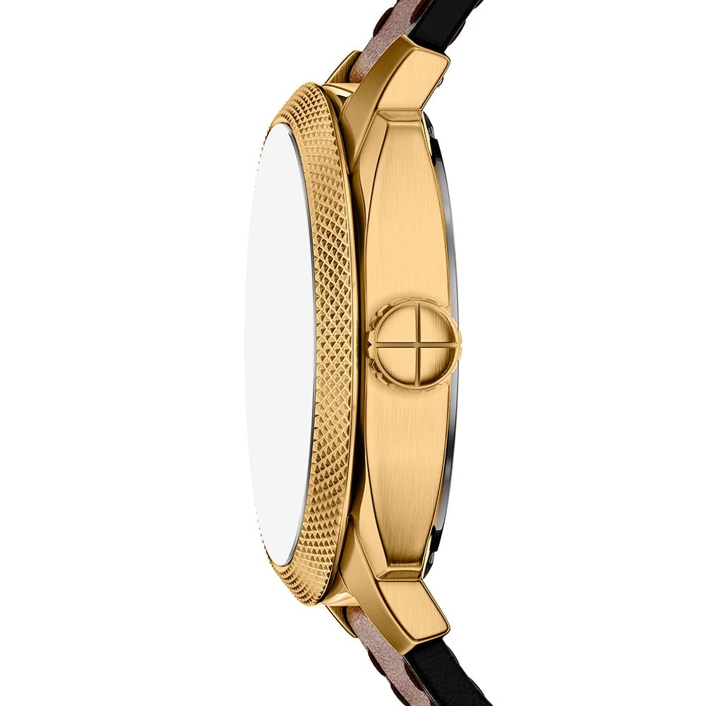 Relógio Fossil Masculino Machine Dourado - ME3278/0DN Dourado 5