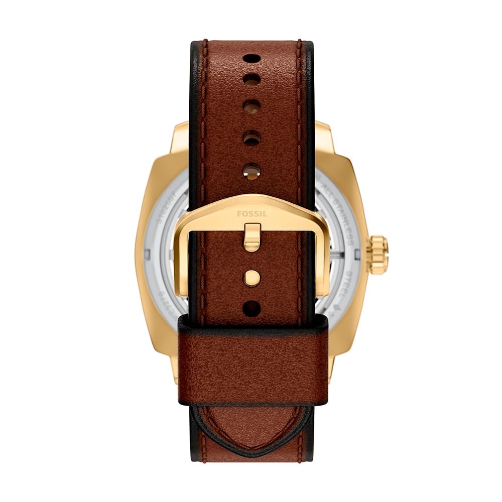 Relógio Fossil Masculino Machine Dourado - ME3278/0DN Dourado 6