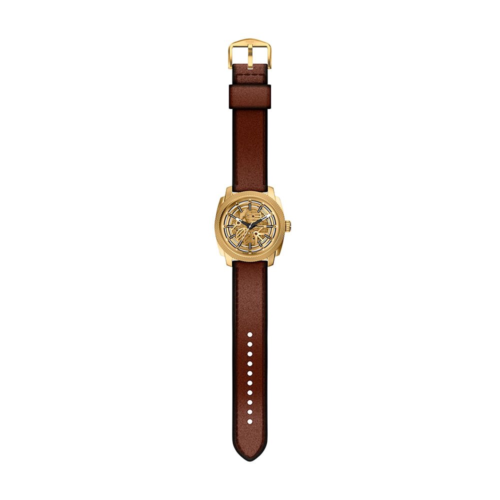 Relógio Fossil Masculino Machine Dourado - ME3278/0DN Dourado 8
