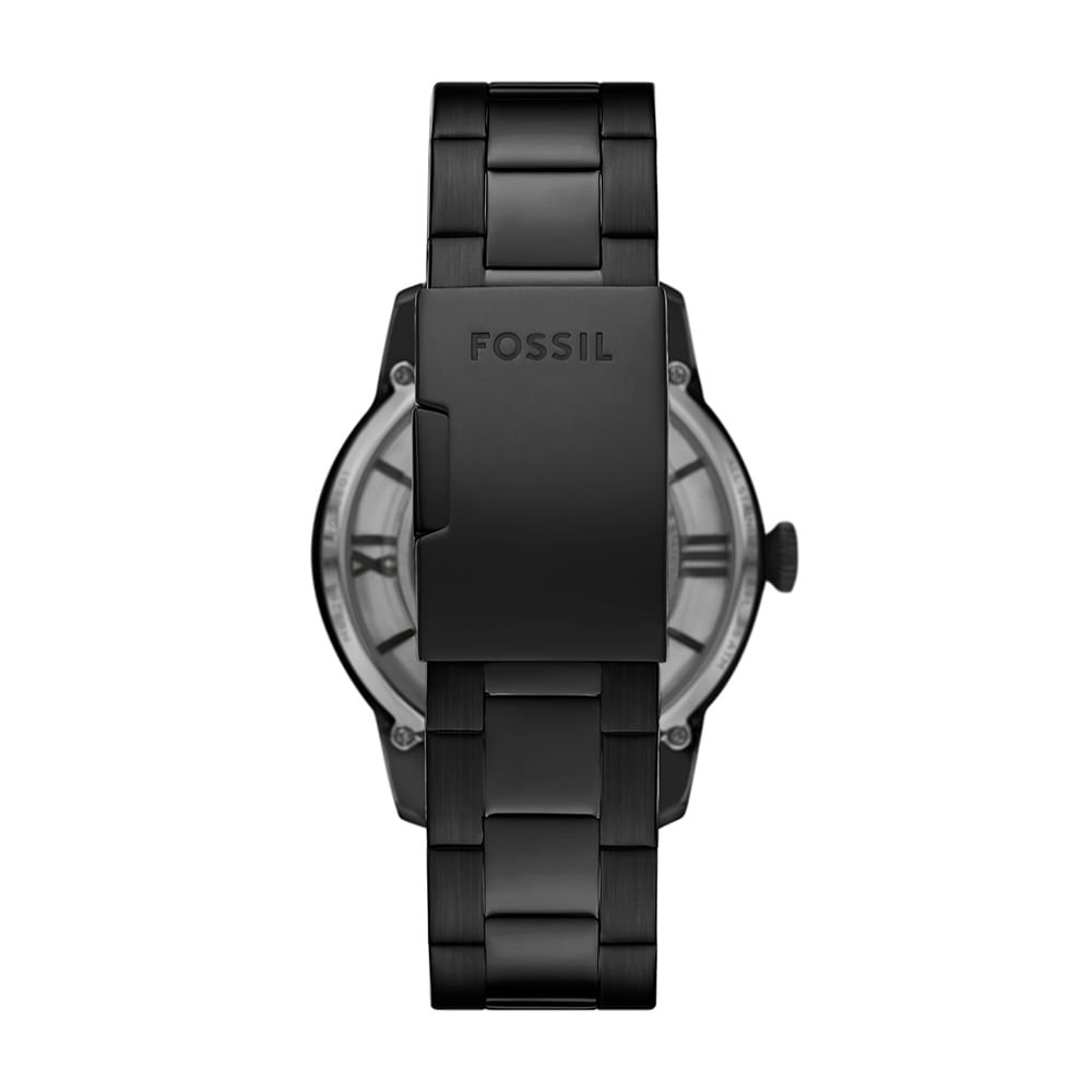 Relógio Fossil Masculino Townsman Preto - ME3269/1PN Preto 4