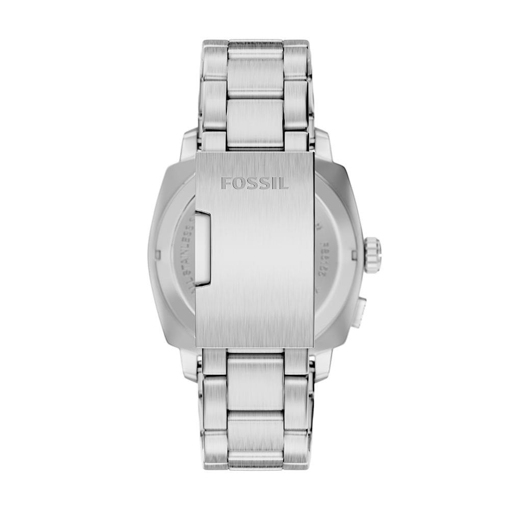 Relógio Fossil Masculino Machine Big Tic Prata - FS6155/1PN Prata 6