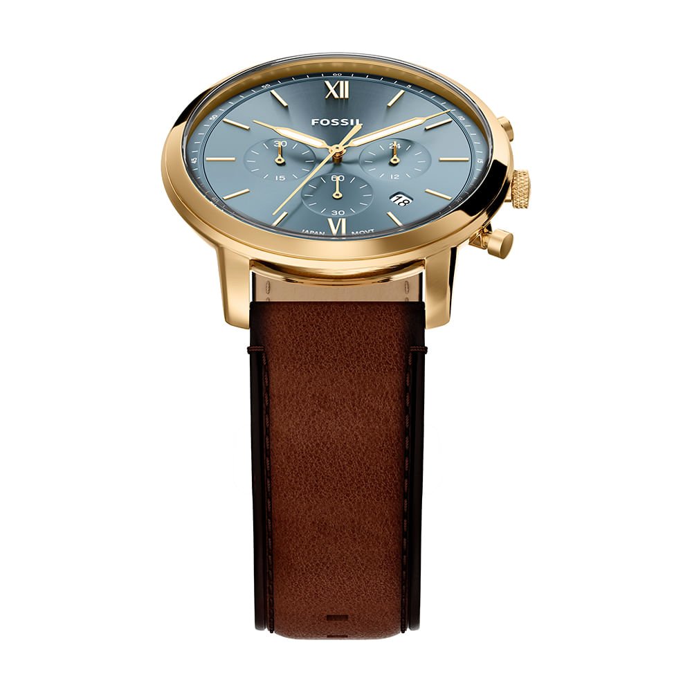 Relógio Fossil Masculino Neutra Dourado - FS6162/0AN Dourado 3