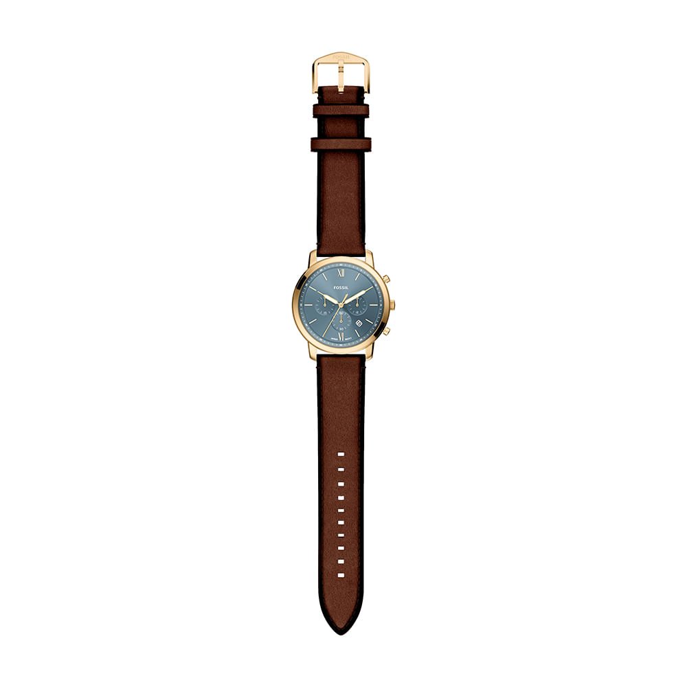 Relógio Fossil Masculino Neutra Dourado - FS6162/0AN Dourado 7