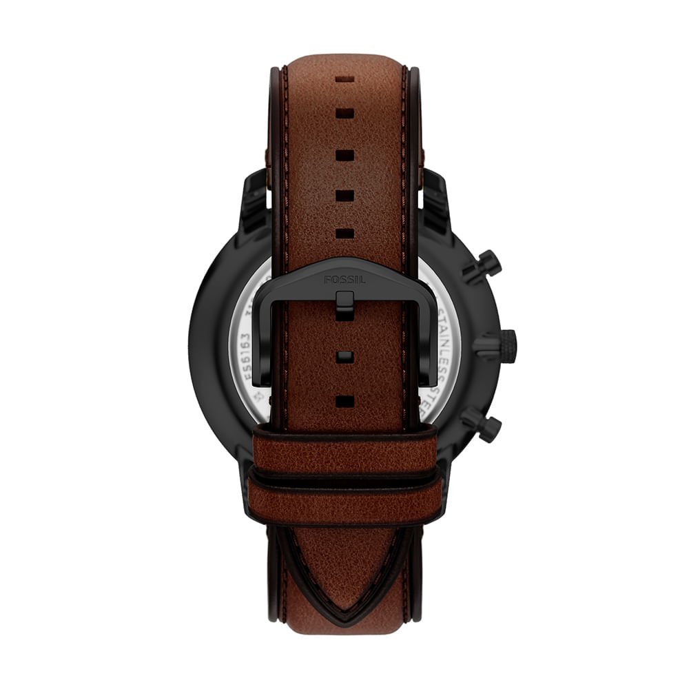 Relógio Fossil Masculino Neutra Preto - FS6163/0MN Preto 5