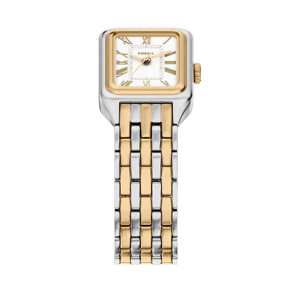 Relógio Fossil Feminino Raquel Bicolor - ES5468/1BN Dourado 3